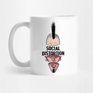 Punk Man Social Distortion Mug